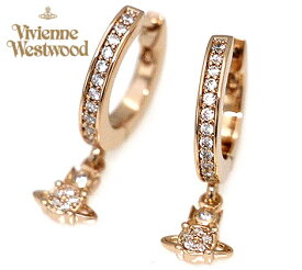 VivienneWestwood　ヴィヴィアンウエストウッド　62030062 02G103　ピアス　アクセサリー　BRANDITAHOOP　ブランディータ フープピアス　ピンクゴールド【送料無料】