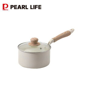 セラミール IH対応ガラス蓋付片手鍋16cm HC-0869 【条件付送料無料】家庭用 キッチン用品 調理用品 料理鍋 片手鍋 深型フライパン HC-869