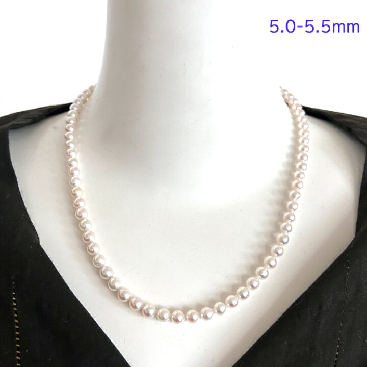 楽天市場】アコヤ真珠 ベビーパールネックレス 3.5mm 5.0mm 5.5mm 本 