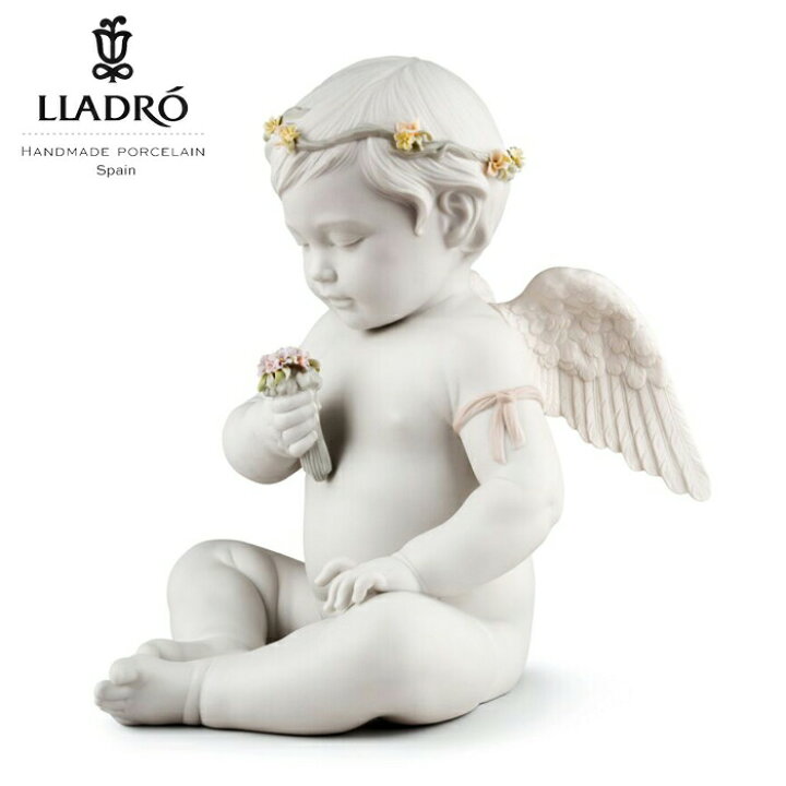 楽天市場】天空の花遊び LLADRO【正規品】リヤドロ 天使 エンジェル 
