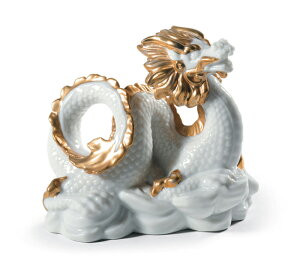 yhSiP10{zThe Dragon(White/Gold)-WB LLADRO h C  x tBMA u 킢 tBM IuWF CeA  A XyC v[g j Vz J rO 
