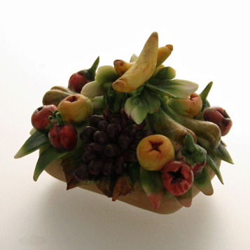 楽天市場】イタリア製 輸入雑貨 カポディモンテ焼き 磁花 本物 ローズ