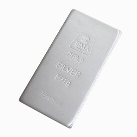 楽天スーパーセール目玉商品 日本製 純銀 SILVER シルバー 999 1000 インゴット 開運 招福 地金 500g 桐箱付き 豪華 記念品 資産価値 父の日 ギフト お祝い 記念日 誕生日 贈り物 プレゼント 特別