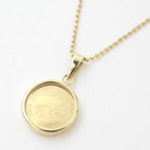 24金 イルカ金貨 1/30オンス 2021年製 24k コインペンダント いるか ドルフィン マザーズラブ 両面ガラス シルバーカットボールチェーン付 二頭のイルカ エリザベス女王二世 純金 フォーナイン