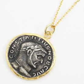 数量限定◇古銭/コイン/メダルシルバー(SV925) メダル コイン Roman Empire (Constantine)ペンダント