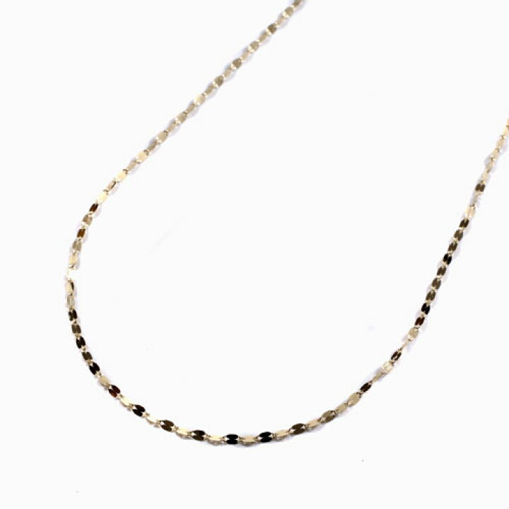 楽天市場】18金 ネックレス K18 チェーンネックレス 60cm 1.1g 細い 