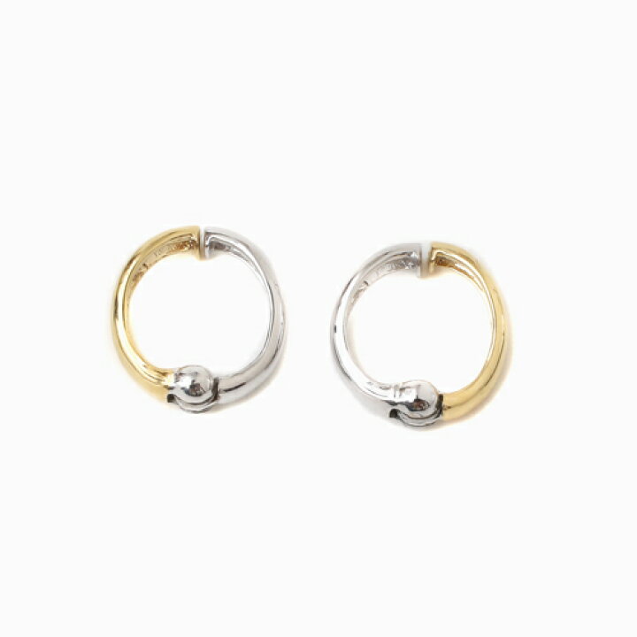 楽天市場】正規品 ピアリング 18金 K18 K18YG WG イエローゴールド 