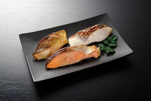 北海道 漬け魚切身詰合せ 秋鮭甘味噌漬切身80g×1切 秋鮭粕漬切身80g×1切 秋鮭西京漬切身80g×1切 真鱈粕漬切身80g×1切 しまほっけ甘味噌漬切身80g×1切 海産品 北海道 冷凍30日 熨斗対応 送料無料