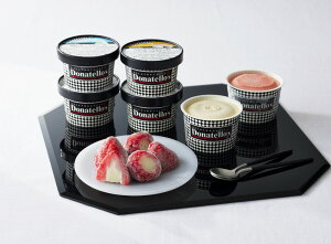 ドナテロウズ&苺アイス ドナテロウズミニカップアイス※苺アイスのみ賞味期間540日 プレゼント ギフト 贈り物 贈答 記念日 人気 熨斗対応 名入れ 送料無料 産地直送