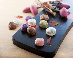 【熊本 芋屋長兵衛 いきなり団子と焼き芋詰合せ】 いきなり団子(プレーン 紫芋 よもぎ 黒糖 さくら)各80g×各2 おやついも(新感覚冷凍焼き芋)500g×2袋 和スイーツ 熊本県 プレゼント ギフト 贈