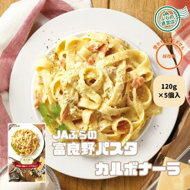 ≪5個入≫富良野パスタ　カルボナーラ（ 富良野 ふらの JAふらの 北海道 国産 野菜 食品 備蓄 非常食 ご当地 無添加 レトルト パスタソース ）
