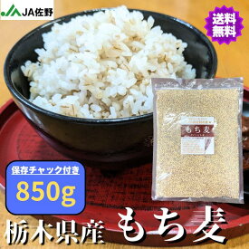 もち麦 850g 国産 雑穀 チャック付き 送料無料 食物繊維 国内調整 ごはん ダイシモチ 混ぜるだけ もち麦850g