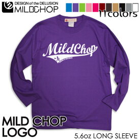 MILD CHOP LOGO/オリジナルロングTシャツ/ネット限定長袖Tシャツ【cloth】MILDCHOP
