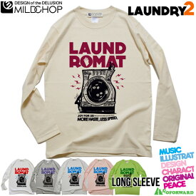 LAUNDRY2 オリジナルロングTシャツ/ネット限定長袖Tシャツ【cloth】MILDCHOP