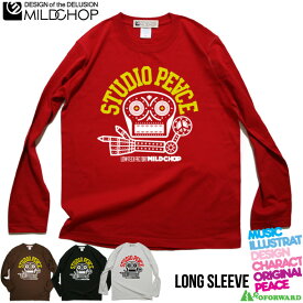 MEXICAN SKULL POP / オリジナルロングTシャツ/ロック/オリジナル/デザイン/ロゴ/メッセージ/ネット限定長袖Tシャツ【cloth】MILDCHOP