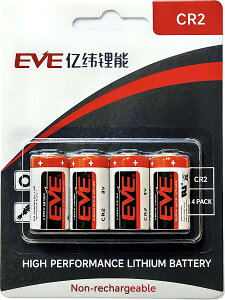�������� EVE Energy CR2 3V ���`�E���d�r �h�ƃJ���� �Ď��J���� �Z���T�[ ��Ë@�� �v���� ������ ���o�� ���e�� �݊� 2�{ 4�{�@�܂Ƃߔ��� �������� ���[ �������� �h�Д��~ �����ۑ�5�N �ቷ��