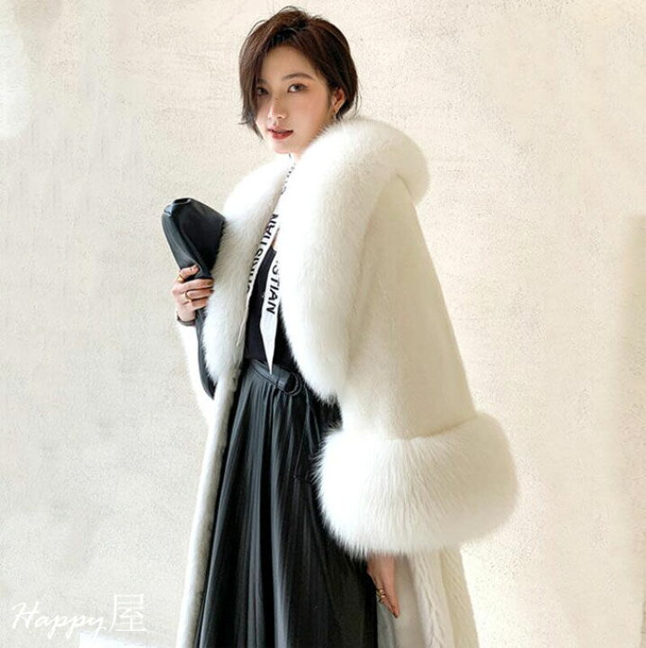 楽天市場】【20％OFF+Point10倍】ファーコート レディース 毛皮コート  