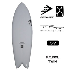 t@C[C[ u}`h gD[tBbV T[t{[h V[g{[h 5.7 cCtB futures T[tB O[ K戵X lCf | Firewire Surfboards Too Fish Grey 5'7