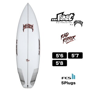 LOST ���X�g�T�[�t�{�[�h ���C�w�� ���X�g ���b�h���b�p�[ 5.6 5.7 5.8 �T�[�t�B�� �T�[�t�{�[�h FCS2 LOSTSURFBOARDS by Mayhem RAD RIPPER �������� 5'6 5'7 5'8 5plugs �V���[�g�{�[�h