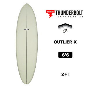 �T���_�[�{���g�e�N�m���W�[ �A�E�g���C�A�[ X ���b�h 6.6 �{���� 2+1 �t�B�� THUNDERBOLT TECHNOLOGIES | OUTLIER X RED VOLAN 6'6�yEPS�z