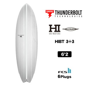 �y�\�񏤕i�I2026�N3�����׌�̔����\��z�T���_�[�{���g�e�N�m���W�[ HIBT 3+3 ���b�h 6.2 �z���C�g / ���b�h FCS2 6�t�B�� | THUNDERBOLT TECHNOLOGIES HIBT 3+3 RED WHITE / RED 6'2�yEPS�z