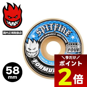 y12/1聚 |Cg2{ zXsbgt@CA EB[ RjJt XP[g{[h XP{[ lCuh SPITFIRE WHEELS | Formula Four Conical Full 99DURO 58mmy2111001258z