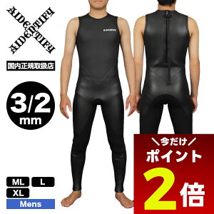 y12/1聚 |Cg2{ tbVN[| 100~OFF Ώ zACfeBt@C EFbgX[c OW Y 3/2mm OFF THE PEG MODEL LONG JOHN  ML L XL { T[tB lCuh AIDE