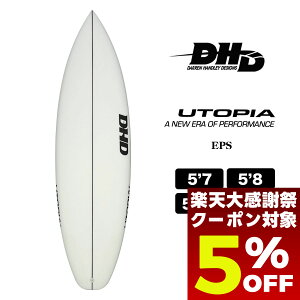 �y12/26 01:59�܂Ł�5��OFF�N�[�|���z�z���z dhd �T�[�t�{�[�h �V���[�g�{�[�h 5'7 5'8 5'10 �_�����n���h���[�f�U�C�� ���[�g�s�A EPS DHD UTOPIA �T�[�t�B�� FCS2 TRI �N���A 5.7 5.8 5.10 �p�t�H�[�}���X �~