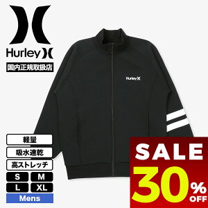 �y �Z�[�� 30%OFF �z �n�[���[ �t�@���g�� �W�b�v�X�E�F�b�g �W���P�b�g �����Y �y�� �z������ ���X�g���b�` S M L XL �l�C�u�����h HURLEY �V�� | PHANTOM SWEAT TEAM TRACK JACKET�yMUFF252067�z