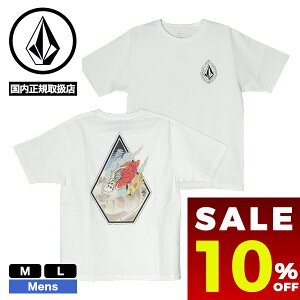 �y SALE �Z�[�� 10%OFF �z VOLCOM �{���R�� �����Y ����T�V���c �g�b�v�X �X�J�� �X�P�[�g�{�[�h �S2�F M L �T�[�t�B�� �l�C�u�����h �ʔ� �V�� | NOZAKA SKATE SS TEE�yVST261011�z