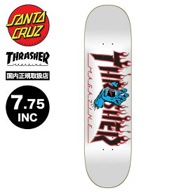 SANTA CRUZ SKATEBOARD サンタクルーズ スケートボード スケボー デッキ 7.75inc スケートデッキ スラッシャー 人気 | THRASHER SCREMING FL【11117080-148720】