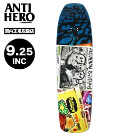 ANTI HERO SKATEBOARD アンチヒーロー デッキ スケボー デッキ 9.25 スケートボード ジェフ グロッソ プロ モデル スケートデッキ GROSSO PIGEON VISION【10020763GR00】