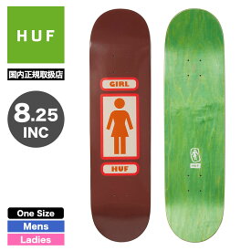 HUF ハフ スケボー スケートボード デッキ 8.25インチ Girl Chocolate Skateboards ガール チョコレート 人気ブランド | HUF X CRAILTAP OG DECK【AC00822】