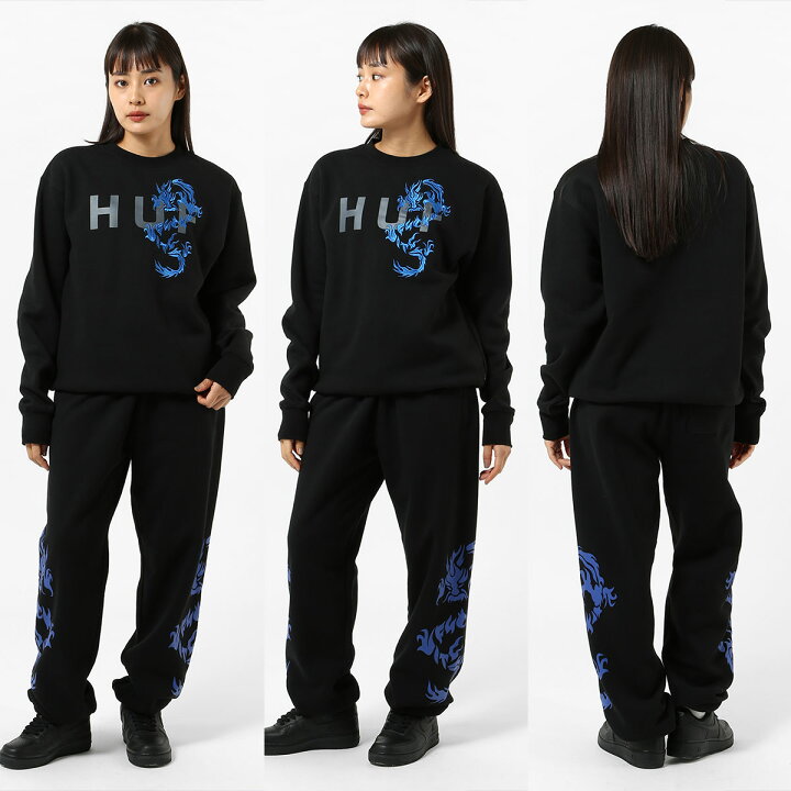 楽天市場】HUF ハフ スウェット トレーナー クルーネック トップス 