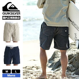 QUIKSILVER クイックシルバー メンズ TAXER CORD ウォークショーツ ウエストゴム ショートパンツ アウトドア 定番 ロゴ サーフィン 人気 通販 【AQYWS03235】