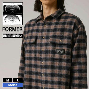 tH[}[ Y Vc `FbN M L V[ R{ T[tB AEghA Xg[g lCuh FORMER V | MANNERS PLAID SHIRTyFSH-25103z