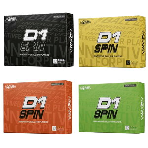 �{�ԃS���t HONMA D1 SPIN �S���t�{�[�� 1�_�[�X�i12�����j BT2301 �X�s���n �f�B�X�^���X�n �݌ɏ���