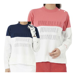 【最大6000円引きクーポン配布中】【レディース】マリ・クレール 長袖 軽量ニットセーター 713-500 ゴルフウェア 2023年春夏モデル marieclaire マリクレール 春夏ウェア 女性用 713500 23SS