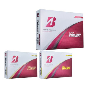 �u���a�X�g���S���t �S���t�{�[�� SUPER STRAIGHT 3�_�[�X�Z�b�g�i36�����j ��2025�N���f���� BRIDGESTONE GOLF