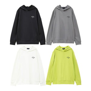 【最大6000円引きクーポン配布中】キャロウェイ ゴルフ 裏起毛 ダブルニット フーディーシャツ C24233111 ゴルフウェア トップス 2024年秋冬モデル Callaway GOLF