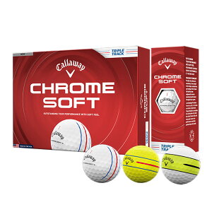 �L�����E�F�C �N�����\�t�g �S���t�{�[�� 3�_�[�X�Z�b�g(36����) 2026�N���f�� Callaway[CHROME SOFT TOUR][�\�t�g �c�A�[][TRIPLE TRACK�@�g���v���g���b�N][YELLOW STRIPE�@�C�G���[�X�g���C�v]