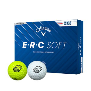 �L�����E�F�C E�ER�EC SOFT �S���t�{�[�� 1�_�[�X�i12������j PAGURISTA CLUB LOGO 2025�N���f�� Callaway[ERC SOFT][�C�[�A�[���V�[ �\�t�g][TRIPLE TRACK �g���v���g���b�N]