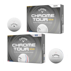 �L�����E�F�C CHROME TOUR �S���t�{�[�� 1�_�[�X(12����) ��2026�N���f���� Callaway �N���[�� �c�A�[ �g���v���_�C�������h