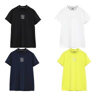 【レディース】キャロウェイ 半袖 モックネックシャツ ストレッチスムース C25234202 トップス ゴルフウ…