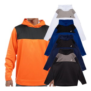 【最大6000円引きクーポン配布中】【在庫処分】カンゴール トライフォース 長袖 スウェットパーカー メンズ KFBA-55 裏起毛 トレーナー ゴルフウェア アウトレット セール