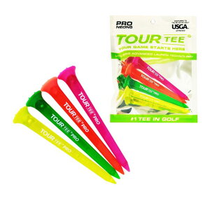 TOUR TEE PRO NEONS 4�{�p�b�N �l�I���V���[�Y T-489 �����O�e�B�[ �c�A�[�e�B�[�v���p�b�N �����h�~ ���ɂ��� ���ϋv�� �c�A�[�e�B�[