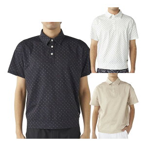 【最大6000円引きクーポン配布中】フィラ ゴルフ 半袖 ポロシャツ ロゴ柄 メンズ 745-625 トップス ゴルフウェア 2025年春夏モデル FILA GOLF 春夏ウェア 745625