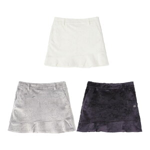 【最大6000円引きクーポン配布中】【レディース】ピン ゴルフ ベロア スカート 622-3234008 ボトムス ゴルフウェア 2023年秋冬モデル PING