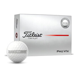タイトリスト ゴルフボール Titleist Pro V1x AIM Enhanced 1ダース（12球入り） ●2025年モデル● Titleist