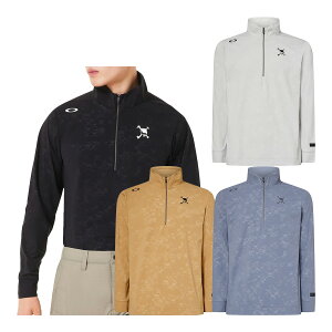 I[N[  n[tWbv bNlbNVc XJ G{X bNVc Y FOA408241 gbvX StEFA 2025NH~f Oakley Skull Embossed LS Mock Shirt H~EFA